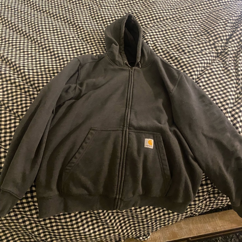 Carhartt Black Hooded Jacket